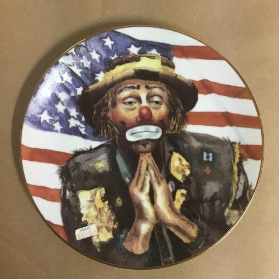 &quot;And God Bless America&quot; collector plate by Charlotte Kelley