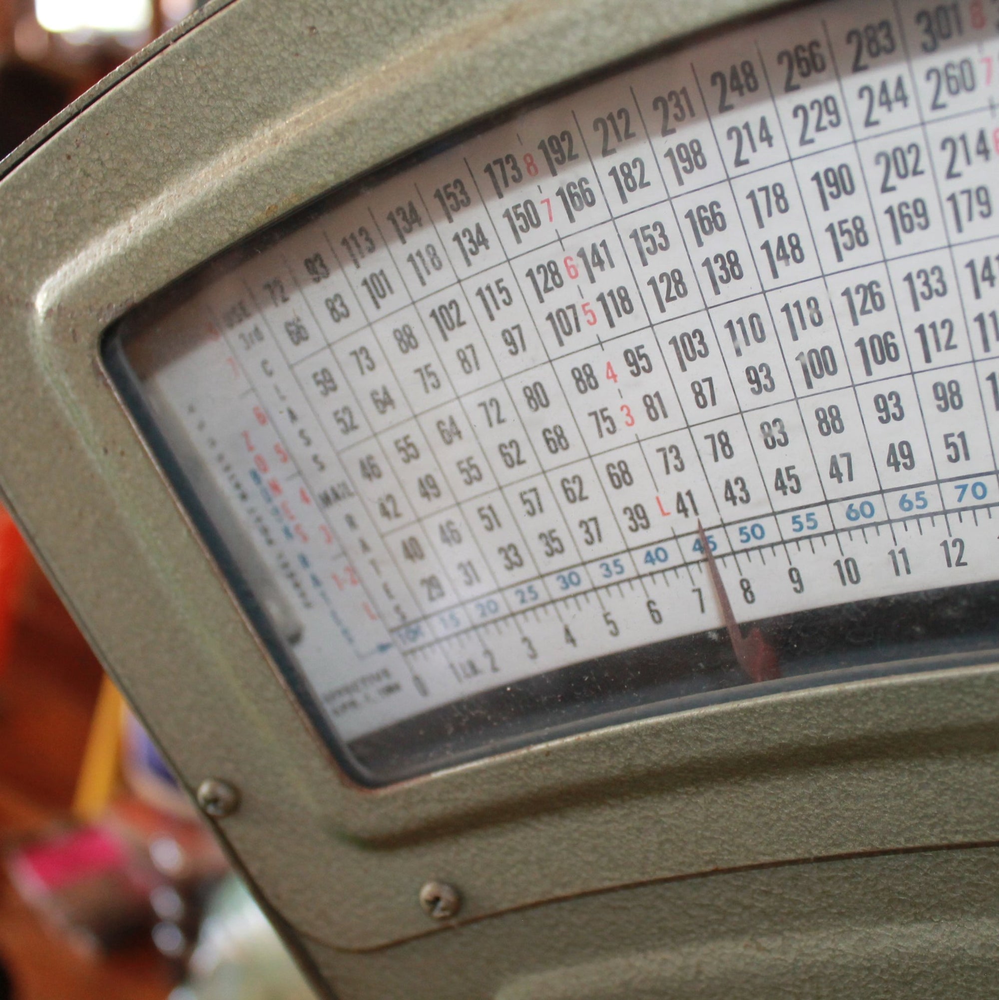 Vintage Triner Peerless Postal Scale