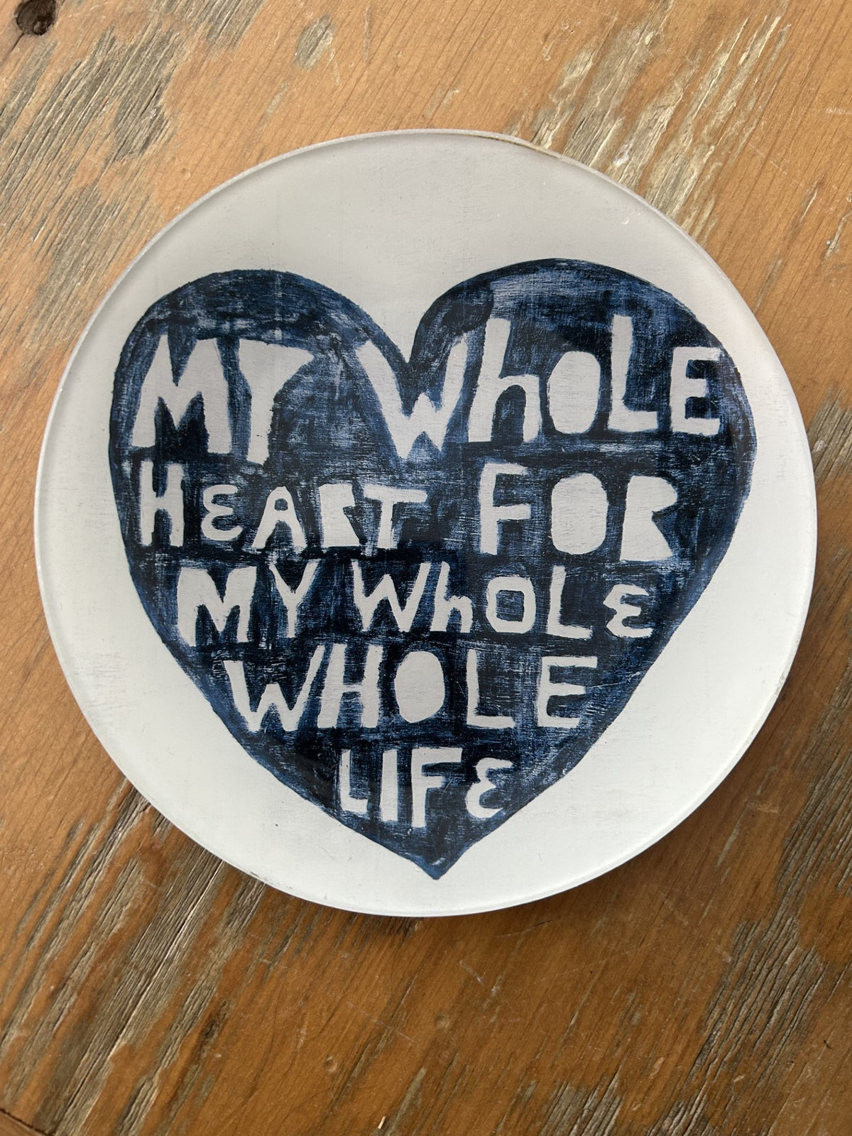 Whole Heart Glass Dish