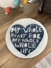 Whole Heart Glass Dish