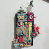 Assemblage Art - He chose the Lady with the Duck