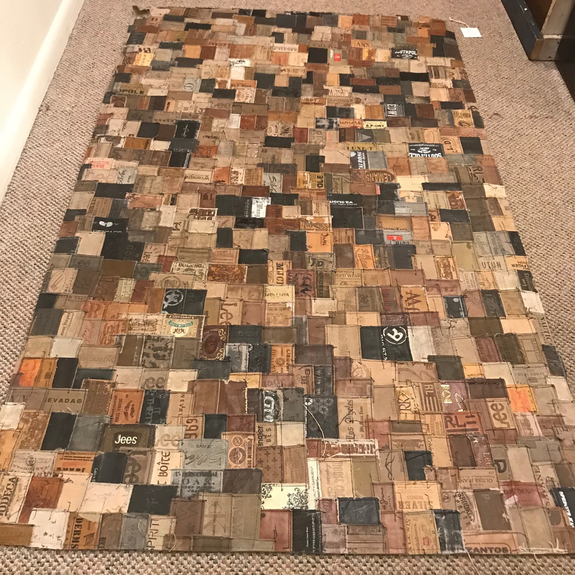 Jean Tag Rug Jean Tag Rug - Found