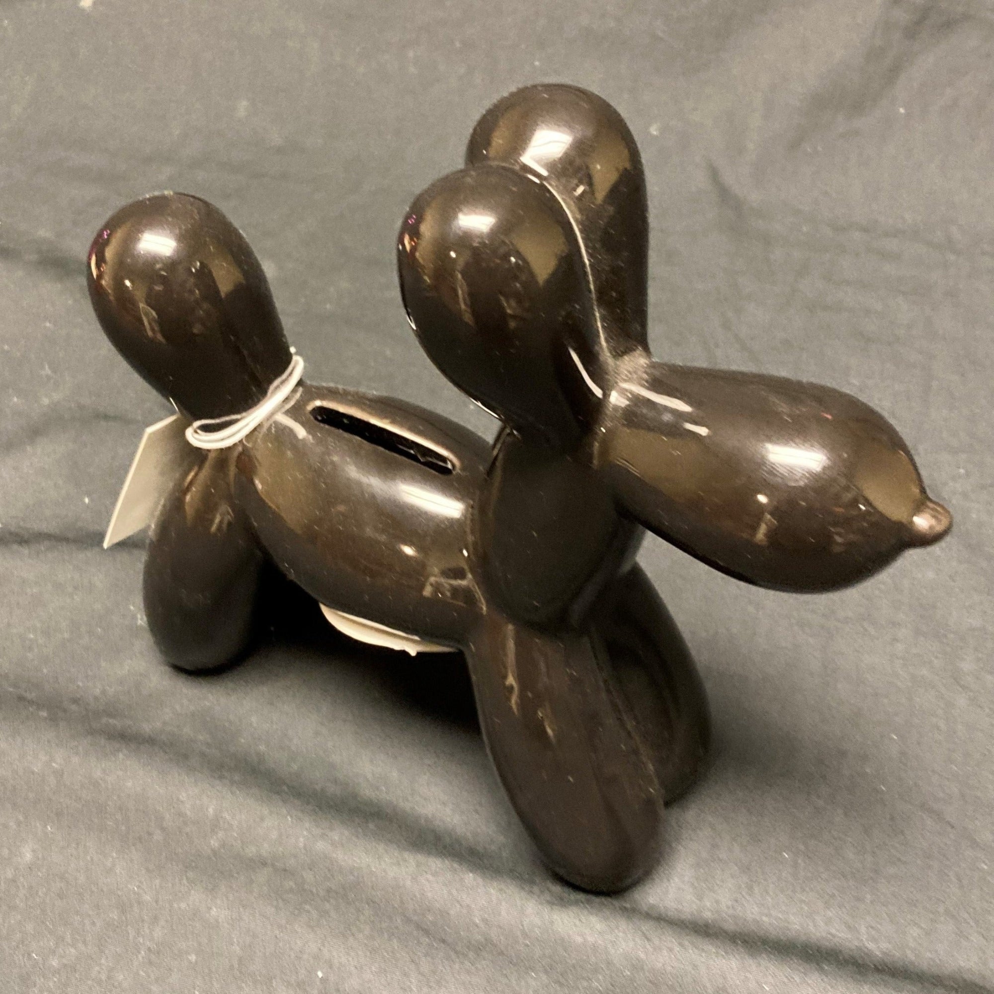 Mini Glass Balloon Dog Bank